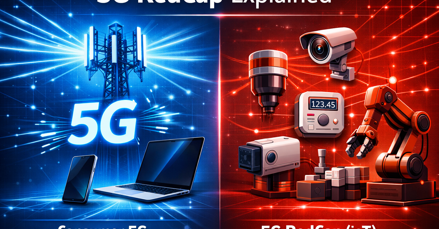 5G RedCap: What It Really Is, What Problem It Solves, and Why It Is Not the 5G Router You Think It Is