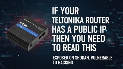 Your Teltonika Router Has a Public IP SIM. Here Is Why That Is a Problem – and How to Fix It.