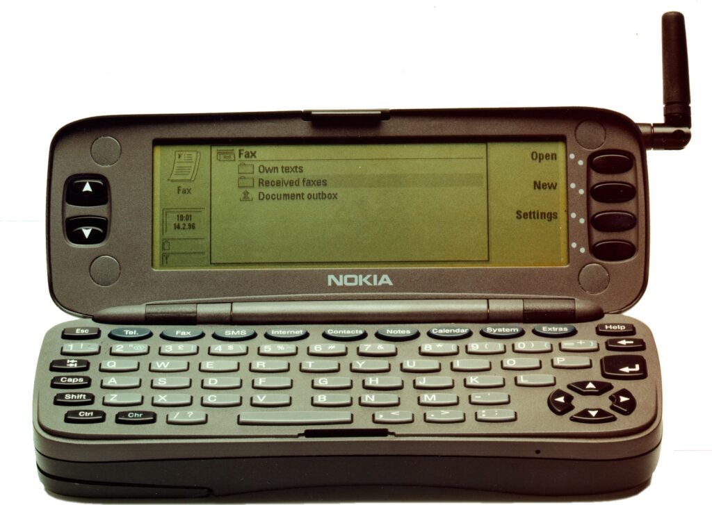 Nokia Communicator with Fax capabilities